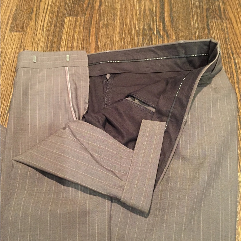 Hugo Boss Suit, Pinstripe, Great Condition